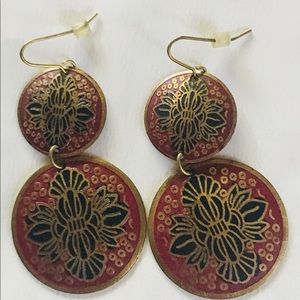 Coin earrings